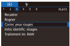 CANON X MARK II - Correction des yeux rouges - 3