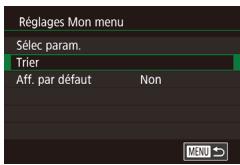 CANON X MARK II - Configurez le réglage. - 1