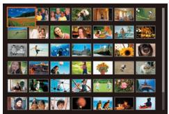 CANON X MARK II - Affichez les images dans un index. - 1