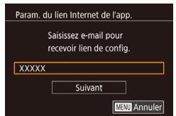 CANON X MARK II - Donnez votre accord pour saisir une adresse électronique. - 2