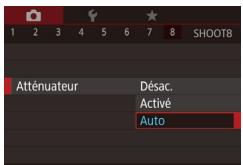 CANON X MARK II - Désactivation du filtre anti-vent - 2