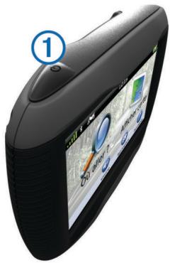 GARMIN ZUMO 310 LM - Entrée et sortie du mode veille - 1