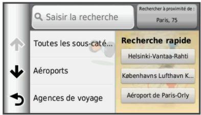 GARMIN ZUMO 310 LM - Recherche dans une catégorie - 1