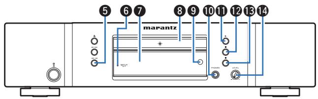 MARANTZ 5005  -  CD5005 - Nomenclature et fonctions - 2