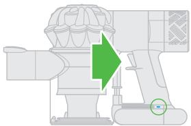 DYSON V6 MATTRESS - DIAGNOSTIEK - ACCU - 1