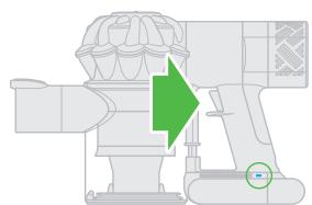 DYSON V6 MATTRESS - DIAGNOSTIKA - BATERIE - 1