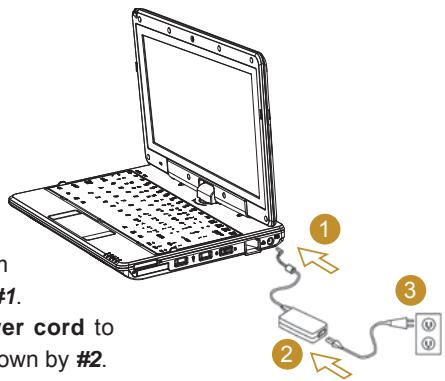 GIGABYTE T1028 - Connecting System To AC Adapter - 1