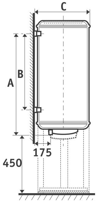ATLANTIC CHAUFFEO - I.1 Verticale murboiler geblindeerde - 1
