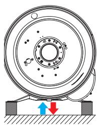 ATLANTIC CHAUFFEO - Horizontal wall-mounted water heater - Underside connection - 3