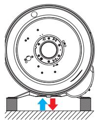 ATLANTIC CHAUFFEO - L'entrée eau froide et la sortie eau chaude doivent toujours être en bas. - 2