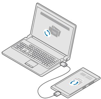 MICROSOFT LUMIA 650 - Copy content between your phone and computer - 1