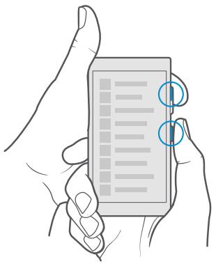 MICROSOFT LUMIA 650 - Take a screenshot - 1