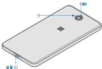 MICROSOFT LUMIA 650 - Keys and parts - 2