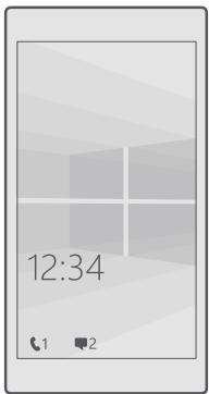 MICROSOFT LUMIA 650 - Personalize the lock screen - 1