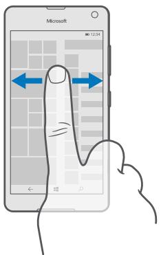 MICROSOFT LUMIA 650 - Switch between views and apps - 1