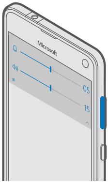 MICROSOFT LUMIA 650 - Change the volume - 1