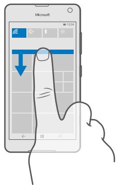 MICROSOFT LUMIA 650 - Check notifications on your phone - 2
