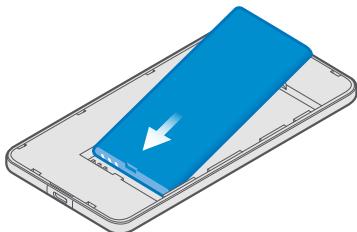MICROSOFT LUMIA 650 - Insert the SIM and memory card - 5