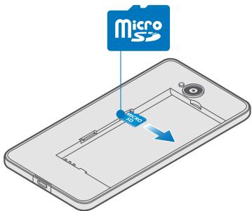 MICROSOFT LUMIA 650 - Remove the SIM and memory card - 4