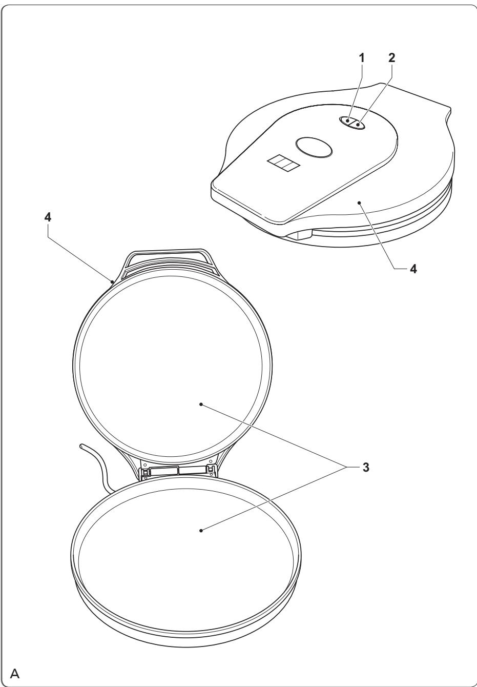 PRINCESS 115000 PIZZA MAKER - 2