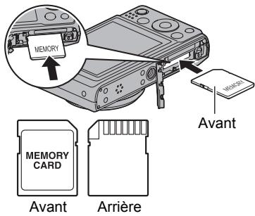 CASIO EXILIM EX ZS 150 - Insérez une carte mémoire. - 1