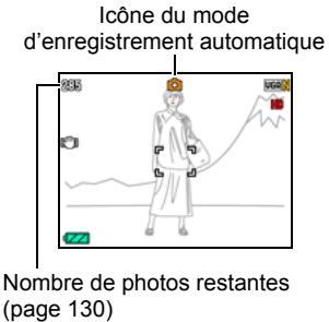 CASIO EXILIM EX ZS 150 - Sélection d'un mode d'enregistrement automatique - 1