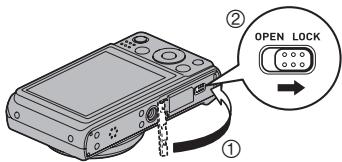 CASIO EXILIM EX ZS 150 - Fermez le couvercle de batterie. - 1