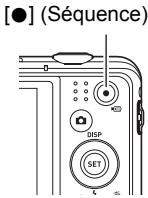 CASIO EXILIM EX ZS 150 - Appuyez une nouvelle fois sur [●] (Séquence) pour arrêter l'enregistrement. - 1