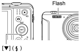 CASIO EXILIM EX ZS 150 - Utilisation du flash (Flash) - 1