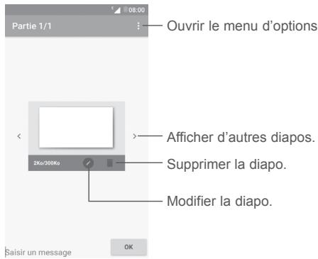 ALCATEL PIXI 4 - Options des pièces jointes : - 1