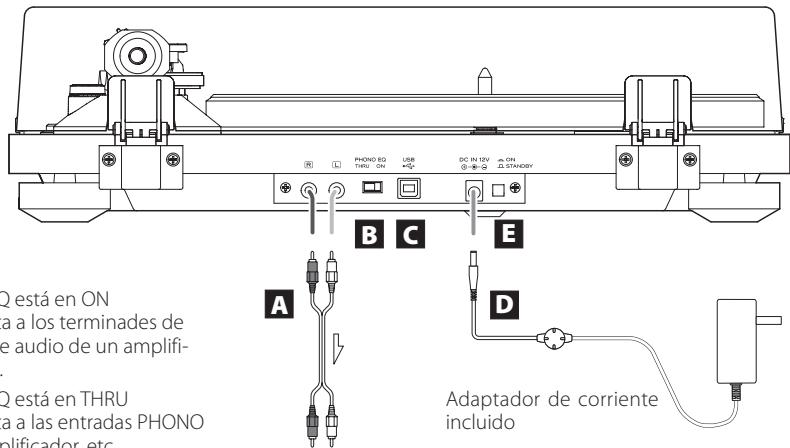 TEAC TN100 - Conexiones - 1