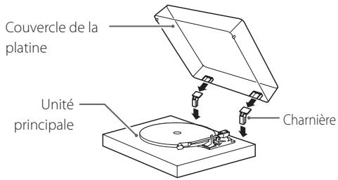 TEAC TN100 - Couvercle de la platine - 1