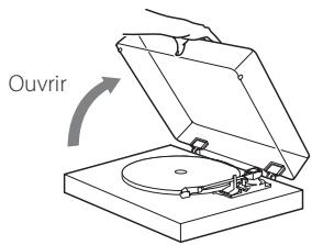 TEAC TN-200 - TN200 - Dépose du couvercle de la platine - 1