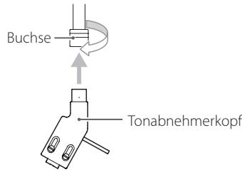 TEAC TN-200 - TN200 - Installieren des Tonabnehmerkopfes. - 1