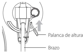 TEAC TN-200 - TN200 - Levante la palanca de altura. - 1