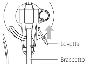 TEAC TN-200 - TN200 - Sollevare la levetta. - 1