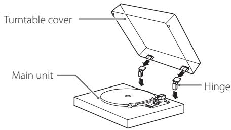 TEAC TN-200 - TN200 - Turntable cover - 1