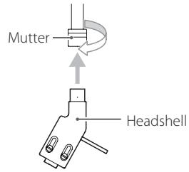 TEAC TN-200 - TN200 - Installera headshellen. - 1