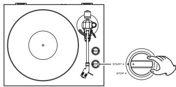TEAC TN-200 - TN200 - Playing records - 6