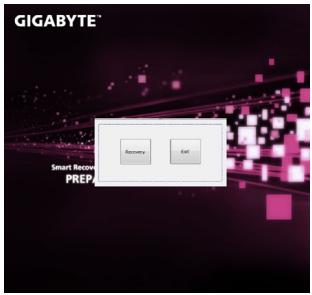 GIGABYTE Q2006 - Launch System Recovery - 1