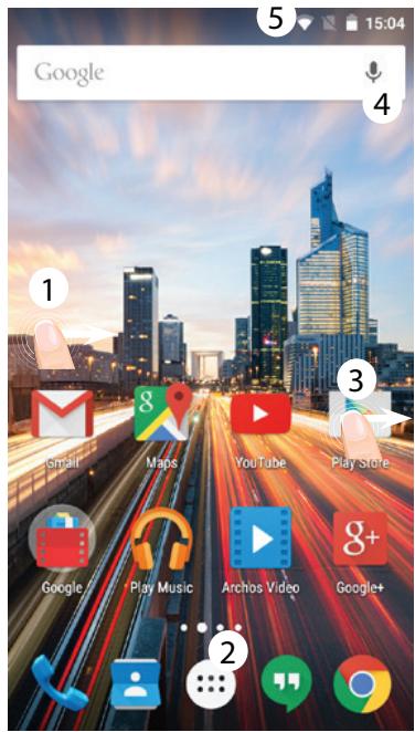ARCHOS 45C HELIUM - Trên的男人hinh chu - 4
