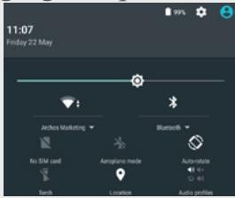 ARCHOS 45C HELIUM - Sur votre écran d'accueil - 2