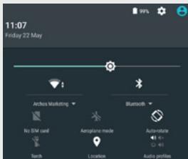 ARCHOS 45C HELIUM - On your homescreen - 2