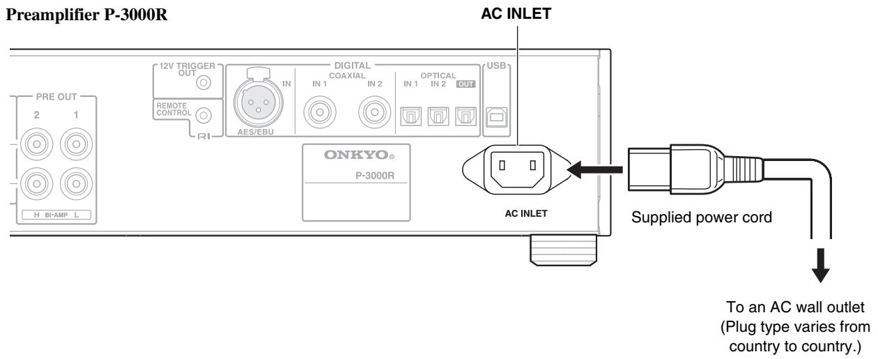 ONKYO P3000R - Unplugging the AES/EBU cable - 3