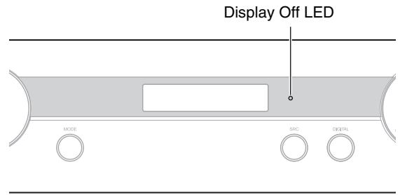 ONKYO P3000R - Adjusting the Display Brightness - 1