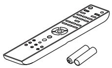 ONKYO P3000R - Remote controller and two batteries - 1