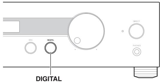 ONKYO P3000R - Hiding the Digital Source Display - 1