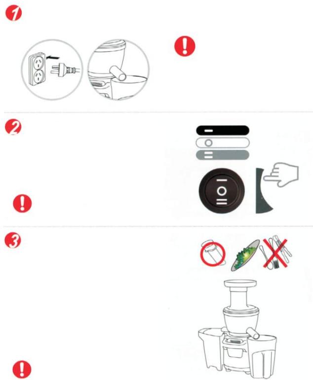 NAELIA SLOW JUICER - MODE D'EMPLOI - 1
