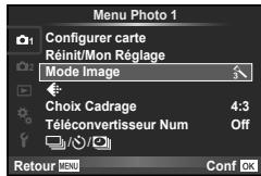 OLYMPUS E-M10 MARK II - Options de traitement (Mode Image) - 1
