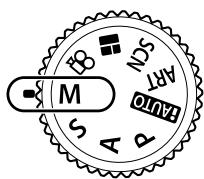 OLYMPUS E-M10 MARK II - Choix de l'ouverture et de la vitesse d'obturation (mode manuel M) - 1